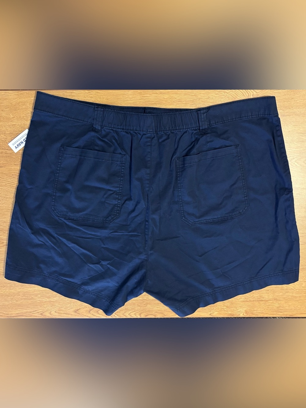 Old Navy High-Rise OGC Chino Shorts Navy Blue 3X NWT - Picture 2 of 5